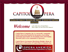 Tablet Screenshot of capopera.com